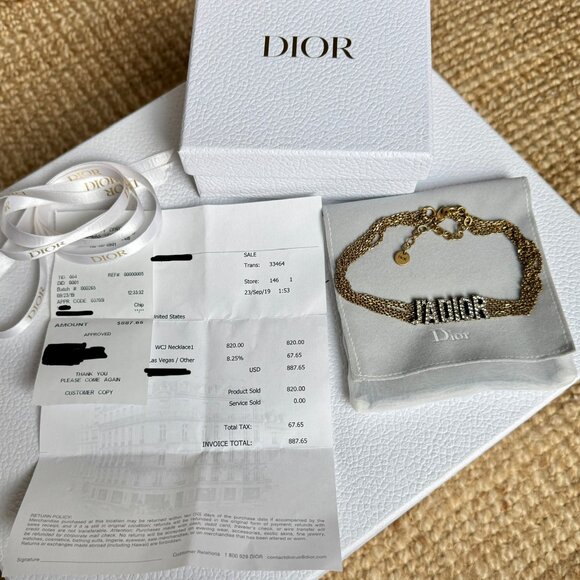 Dior J'Adior Choker - Picture 7 of 9